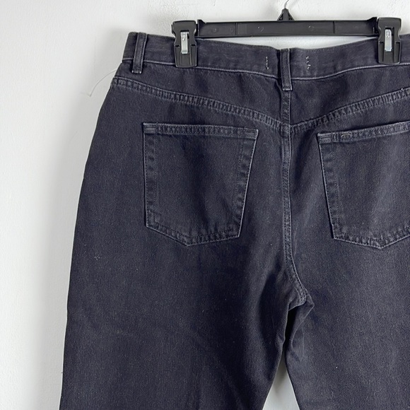We The Free The Maggie Midrise Straight leg jeans Washed Black Size 31 - Picture 5 of 12